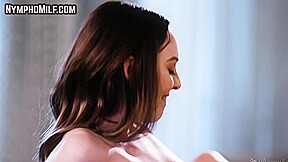 MILF lez seduced by horny lesbo bae b4 eating her out