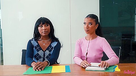 An Office Debriefing – Ameena Green & Olivia Jayy